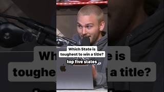 Which State Is Toughest To Win A Wrestling State Title In?