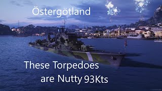 New T7 Pan EU Destroyer Östergötland (World of Warships: Legends)