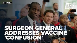 Vaccine mandate changes: Florida Surgeon General addresses confusion around