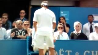 [Part2] David Nalbandian angrily kicks Linesman in Queens Final [17_6_12] - BBC One (ORIGINAL VIDEO
