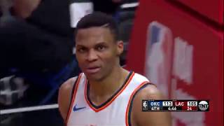 Russell Westbrook Notches Triple-Double in Thunder Victory Against Clippers