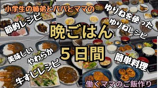 【節約レシピ】牛すじでどて煮　カレーにコクと旨み牛すじコンカレー　３日目のカレーで美味しいカレーうどん　百合根を使ったレシピ