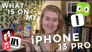 What’s on my iPhone 13 Pro || my layout, favorite widgets, & apps I love