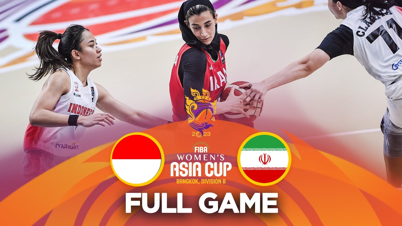 Indonesia V Iran | Full Basketball Game | FIBA Women's Asia Cup 2023 ...