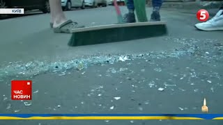 💥Таке враження, що ЦЕ Я ЙОГО ЩОЙНО ЗАПУСТИЛА😡Масована АТАКА ШАХЕДІВ НА КИЇВ. Жителі вигрібають скло