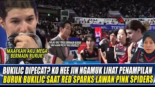 PECAT BUKILIC MENGGEMA? FANS RED SPARKS KECEWA LIHAT PERMAINAN BURUK BUKILIC SAAT LAWAN PINK SPIDERS