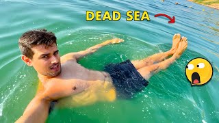 Swimming in the Dead Sea! (IMPOSSIBLE TO DROWN?)