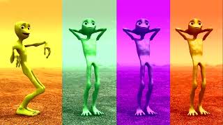 Alien dance cover VS Funny alien VS Dame tu cosita VS Funny alien dance VS Green alien dance