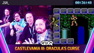 Castlevania III: Dracula's Curse by JSR_ in 36:48 - Awesome Games Done Quick 2024