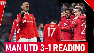 CASEMIRO MASTERCLASS! Antony BRILLIANT! Manchester United 3-1 Reading Highlights