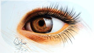 Drawing Realistic Eye ( Desenhando Olho Realista )