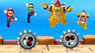 Super Mario Party - All Ally Minigames (Team Mario vs Team Bowser)