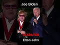 Biden - Elton John: “It’s his fault we spent so much money fighting HIV” #biden #eltonjohn #money