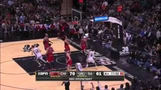 spurs offense high post play