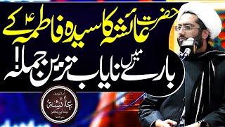 Hazrat Ayesha Ka Syeda Fatima Kay Baary Jumla | Maulana Kumail Mehdavi | Wilayat Media