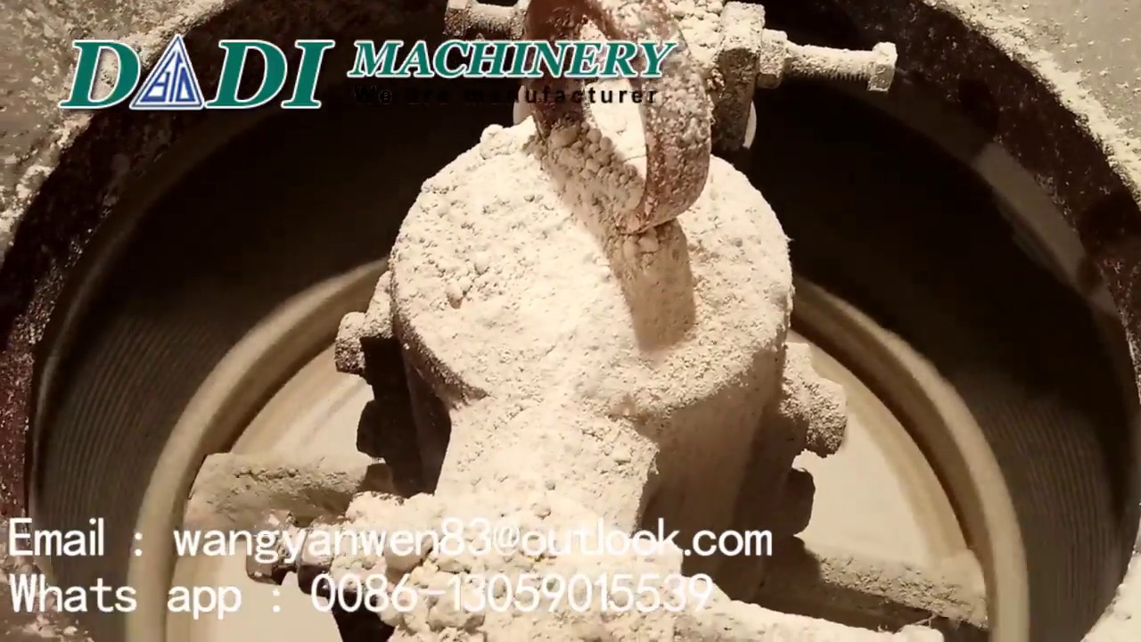 Bentonite Granules Making Machine Working Video Display - YouTube