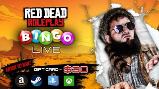 Read Dead RP BINGO! - LIVESTREAM - Enter To Win!