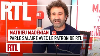 Mathieu Madénian : quand il parle salaire avec le patron de RTL