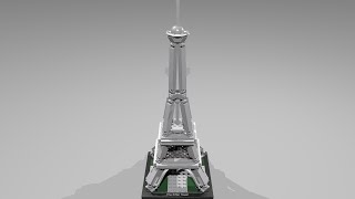 21019 Lego Architecture The Eiffel Tower (in memory of all victims in Paris)