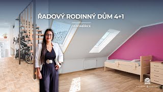 Řadový rodinný dům 4+1 s krásným výhledem | Jaroměřice | videoprohlídka