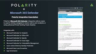 Two Minute Integration Overview: Microsoft 365 Defender