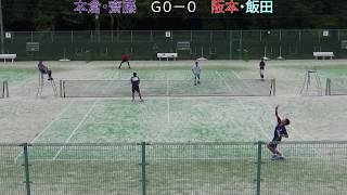 '19 全日本学生ソフトテニス選手権大会(インカレダブルス) 男子 準々決勝 2