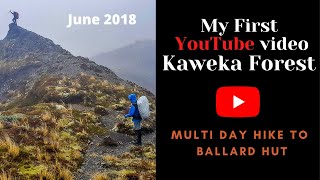 Kaweka Forest Park - Mangatainoka Hot Springs - Ballard - Middle Hill Hut