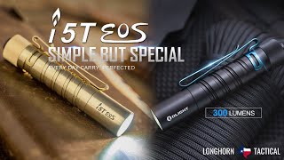 (Discontinued) Olight i5T EOS and Limited Edition Brass i5T - 300 Lumen Max - AA Powered Flashlight