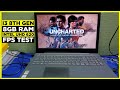 Uncharted Legacy Of Thieves Game Tested on Low end pc|i3 8GB Ram & Intel UHD 620|Fps Test 😇|