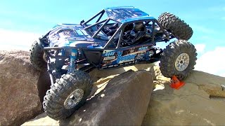 RC ADVENTURES - AXiAL RR10 BOMBER - Tips & Tricks - Backyard Rock Crawling Course