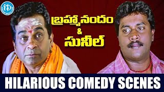 Brahmanandam and Sunil hilarious comedy scenes Brahmanandam Comedy scenes | iDream Updates