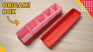 Cara membuat box unik dari kertas origami untuk tempat penyimpanan - WOW KEREN BANGET - Tutorial DIY