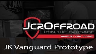 JcrOffroad Behind the Mask - Vanguard Prototype (JK Full Width Front Bumper)