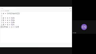 Week 1 - Live Coding 2