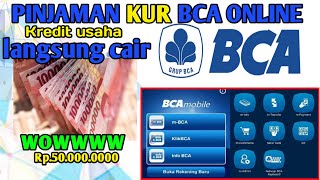 KUR BCA 2022 TANPA JAMINAN || PINJAMAN KREDIT USAHA LANGSUNG CAIR