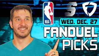 FanDuel NBA DFS Lineup Picks Today (12/27/23) | NBA DFS ConTENders