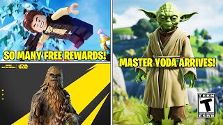 Fortnite Star Wars Update! | YODA & All 20 FREE Rewards!