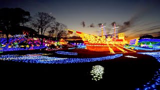 Winter Illumination 2020 東京ドイツ村 ウィンターイルミネーション [4K] 