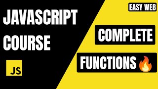 JavaScript Functions Explained 🔥 | Complete Beginner Guide #EasyWebSeries