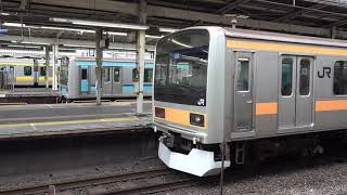 中央線 209系1000番台 トタ81＆トタ82 中野駅にて