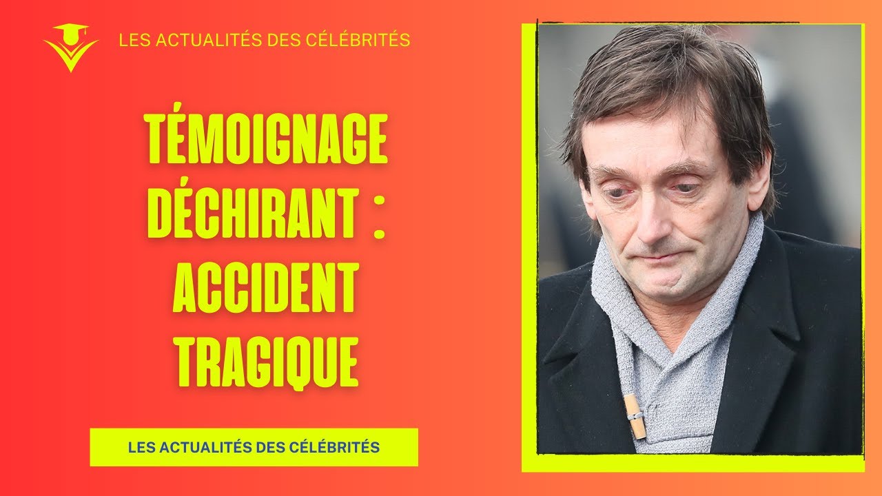 Accident Tragique De Pierre Palmade : Le Témoignage Déchirant De Mila ...