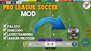 Pro League Soccer MO.D Full Leagues  Logo, Kits & Transfer 2023 Android
