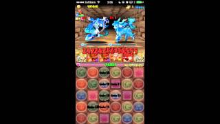 パズドラ【土日ダンジョン】地獄級　ガネーシャ×2（コイン4倍）