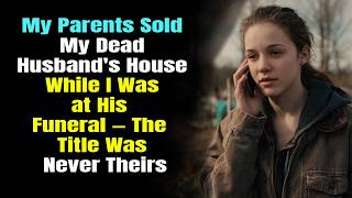 My Parents Sold My Dead Husband's House While I Was at His Funeral — The Title Was Never Theirs