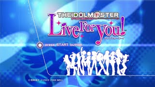 アイドルマスター ライブフォーユー OP (Xbox 360)