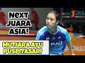 Pantang Menyerah! Mutiara Ayu Puspitasari (INA) vs Niina Matsuta (JPN) - Badminton Asia Junior 2023