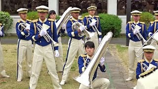 ♬大洗高校 マーチングバンド ★2018 【後半】 BLUE HAWKS ﾌﾞﾙｰﾎｰｸｽ 🌟 第17回大好きいばらき ふれあいまつり