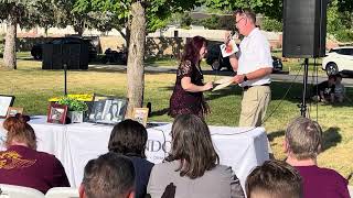 Unedited, Full length recorded Butterfly Release Event. Lindquist's Memorial Park at Layton. 5/28/26