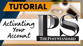 The Post-Standard online newspaper Activation tutorial