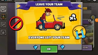 I CREATED TEAM FOR YOU BUT THIS HAPPENED 😭 Hill Climb Racing 2